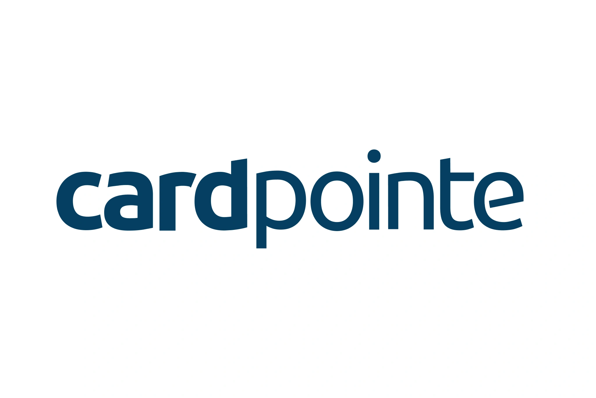 The CardPointe logo, in all dark blue font.