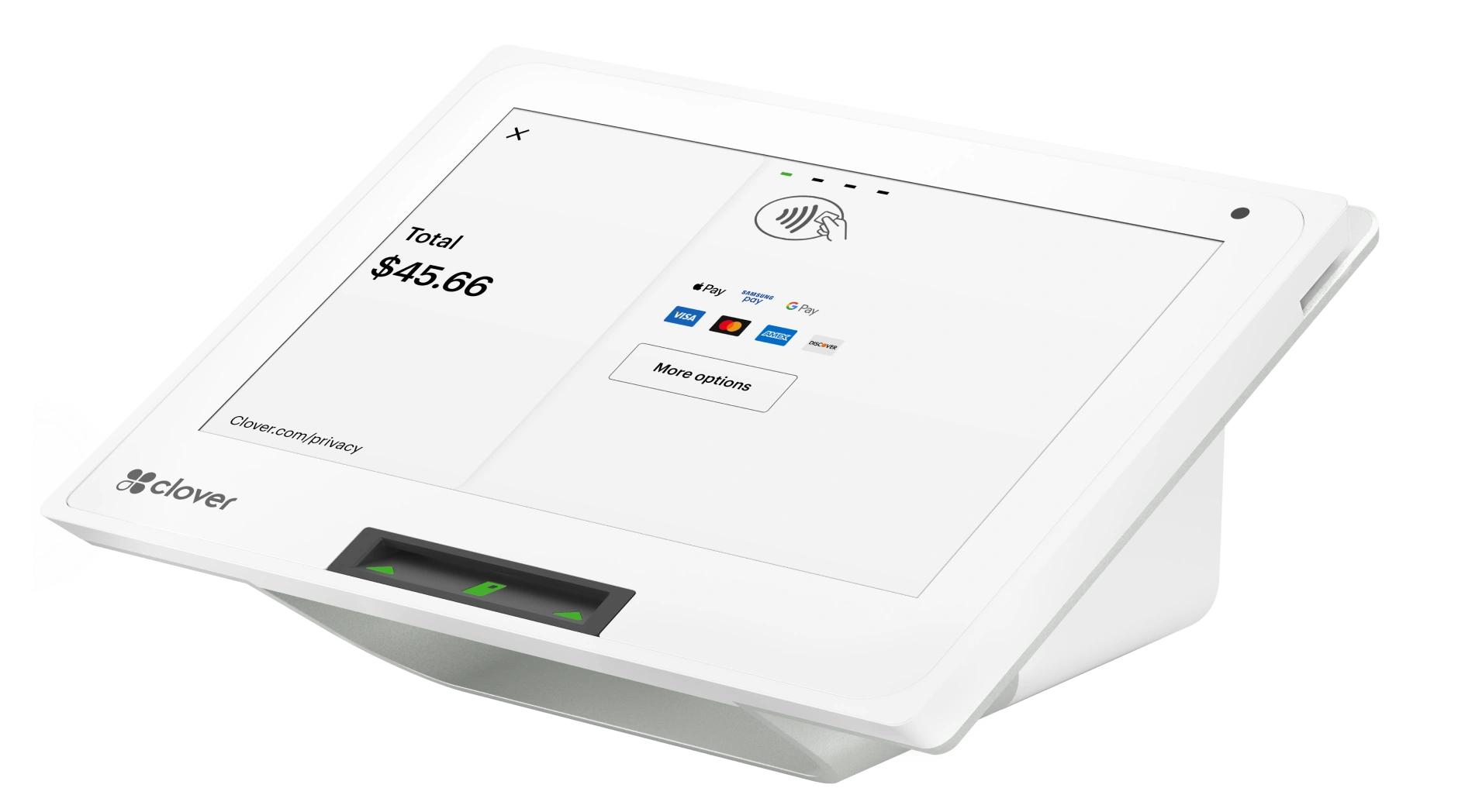 An image of the Clover Mini POS system