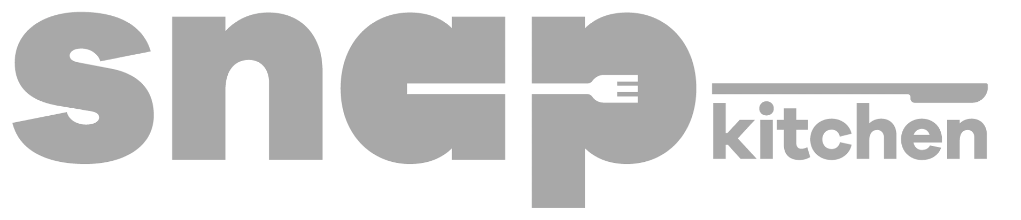 The Snap Kitchen logo, in a gray font.